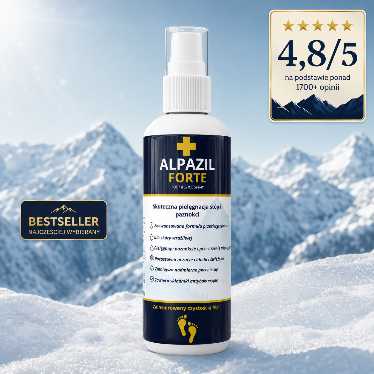 1x Alpazil Forte 250ml Podstawowa Pielęgnacja